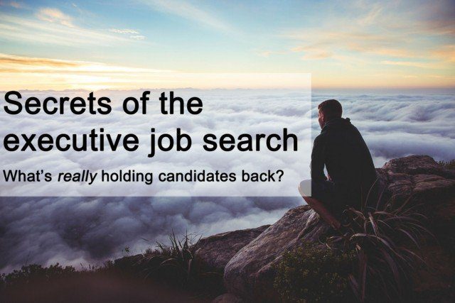 Secrets of the executive job search