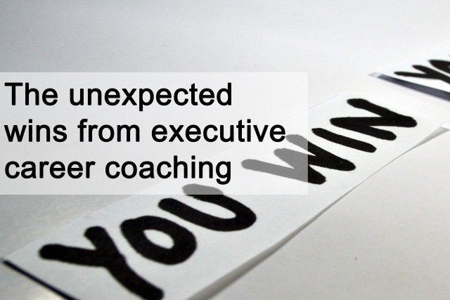 the unexpected wins from executive career coaching