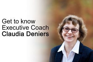 get to know executive coach claudia deniers