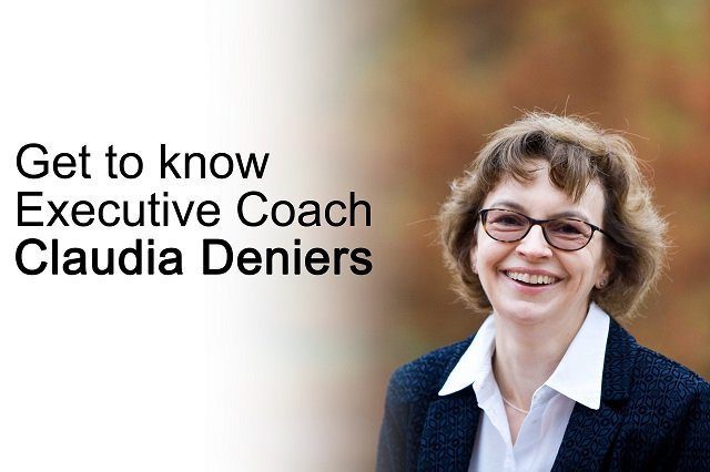 get to know executive coach claudia deniers