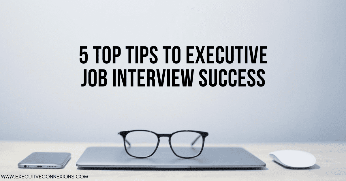 Executive Job Interview